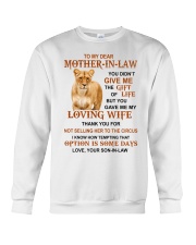 THE GIFT OF LIFE - GREAT GIFT FOR MOTHER-IN-LAW Crewneck Sweatshirt thumbnail
