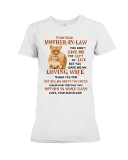 THE GIFT OF LIFE - GREAT GIFT FOR MOTHER-IN-LAW Premium Fit Ladies Tee thumbnail