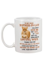 THE GIFT OF LIFE - GREAT GIFT FOR MOTHER-IN-LAW Mug back