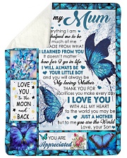 1 Day Left - Get Yours Now Large Sherpa Fleece Blanket - 60" x 80" front