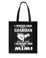 Guardian Is My Mimi Tote Bag thumbnail