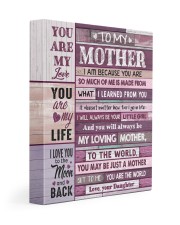 You Are My Life - Lovely Gift For Mom 11x14 Gallery Wrapped Canvas Prints front