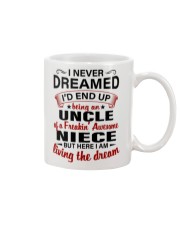 LIVING THE DREAM - LOVELY GIFT FOR UNCLE Mug thumbnail