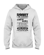 I AM ALREADY TAKEN BY A SEXY AND CRAZY GIRL Hooded Sweatshirt thumbnail