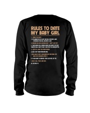 Rules To Date My Girl Long Sleeve Tee thumbnail