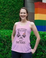 1 DAY LEFT - GET YOURS NOW Ladies Flowy Tank lifestyle-bellaflowy-tank-front-2