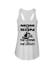 Mom And Son The Legend And The Legacy Ladies Flowy Tank tile