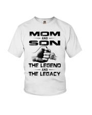 Mom And Son The Legend And The Legacy Youth T-Shirt tile