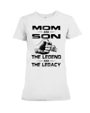 Mom And Son The Legend And The Legacy Premium Fit Ladies Tee tile