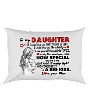 A BIG KISS - AMAZING GIFT FOR DAUGHTER Rectangular Pillowcase front