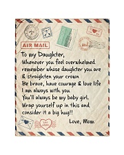 A Big Hug - Perfect Gift For Daughter From Mom Quilt tile
