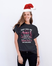 1 DAY LEFT - GET YOURS NOW Classic T-Shirt lifestyle-holiday-crewneck-front-1