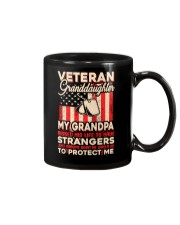To Protect Veteran Granddaughter Mug tile