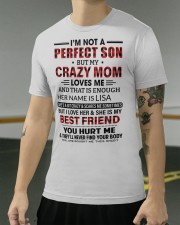 Mom Loves Me - Best Gift For Son Classic T-Shirt apparel-classic-tshirt-lifestyle-front-103