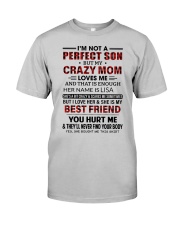 Mom Loves Me - Best Gift For Son Classic T-Shirt front