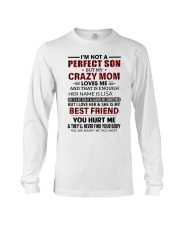 Mom Loves Me - Best Gift For Son Long Sleeve Tee tile