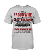HE LOVES ME SO MUCH - LOVELY MESSAGE GIFT FOR WIFE Classic T-Shirt thumbnail