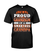 Proud Of Smartass Grandson Classic T-Shirt thumbnail