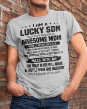 A HEART MADE OF GOLD - GREAT GIFT FOR SON FROM MOM Classic T-Shirt apparel-classic-tshirt-lifestyle-26