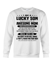 A HEART MADE OF GOLD - GREAT GIFT FOR SON FROM MOM Crewneck Sweatshirt thumbnail
