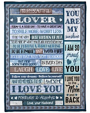 1 Day Left - Get Yours Now Large Fleece Blanket - 60" x 80" front