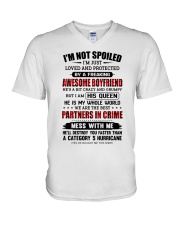 I'M NOT SPOILED - SPECIAL GIFT FOR GIRLFRIEND V-Neck T-Shirt thumbnail