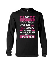 Husband Is My Pain Long Sleeve Tee thumbnail