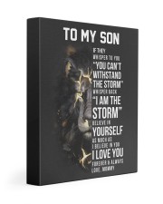 I Am The Storm - To Son From Mommy 11x14 Gallery Wrapped Canvas Prints front