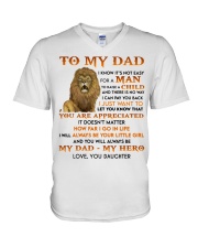 HOW FAR I GO IN LIFE V-Neck T-Shirt thumbnail
