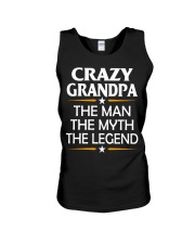 Crazy Grandpa Unisex Tank thumbnail