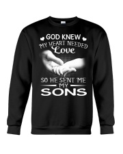 GOD SENT ME MY SONS Crewneck Sweatshirt thumbnail