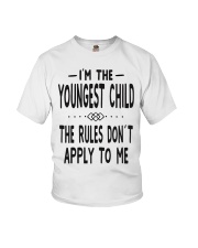 I'm The Youngest Child Youth T-Shirt thumbnail