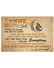 MY SUNSHINE - WONDERFUL GIFT FROM HUSBAND TO WIFE 17x11 Poster thumbnail
