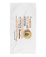 MY SUNSHINE - WONDERFUL GIFT FROM HUSBAND TO WIFE Beach Towel thumbnail