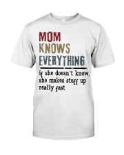 Mom Knows Everything - Perfect Gift For Mom Premium Fit Mens Tee tile