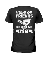 God Sent Me Sons Ladies T-Shirt thumbnail