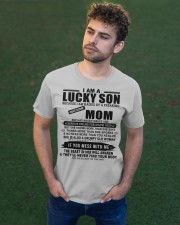 I'M A LUCKY SON - SPECIAL GIFT FOR SON Classic T-Shirt apparel-classic-tshirt-lifestyle-front-43
