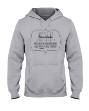 WHAT IS NANATUDE YOU ASK Hooded Sweatshirt thumbnail