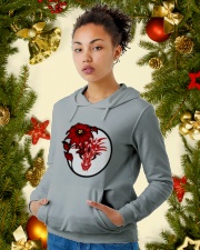 Dragon Orb Hooded Sweatshirt lifestyle-holiday-hoodie-front-4