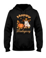 Happy Thanksgiving Shirt Bulldog Pilgrim Costume D Hooded Sweatshirt thumbnail