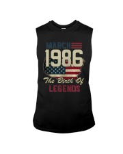 Legends Were Born In March 1986 32th Birthday Gift Sleeveless Tee thumbnail