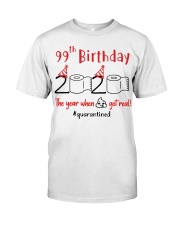 Year 99th Birthday Classic T-Shirt thumbnail
