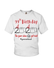 Year 99th Birthday Youth T-Shirt thumbnail