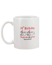 Year 99th Birthday Mug back