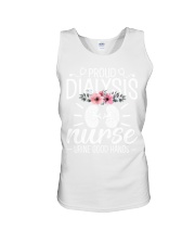 Proud Dialysis Nurse Funny Nephrology Hemodialysis Nurse Unisex Tank tile