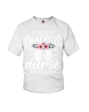 Proud Dialysis Nurse Funny Nephrology Hemodialysis Nurse Youth T-Shirt tile