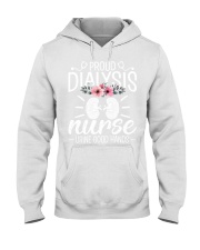 Proud Dialysis Nurse Funny Nephrology Hemodialysis Nurse Hooded Sweatshirt tile
