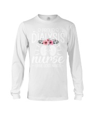 Proud Dialysis Nurse Funny Nephrology Hemodialysis Nurse Long Sleeve Tee tile