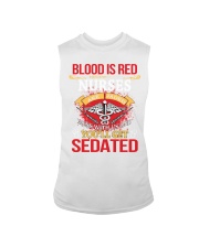 Blood is red nurse is jaded Sleeveless Tee tile