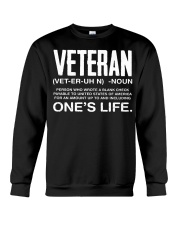 Veteran Definition Veterans Day Tee Shirt Crewneck Sweatshirt thumbnail